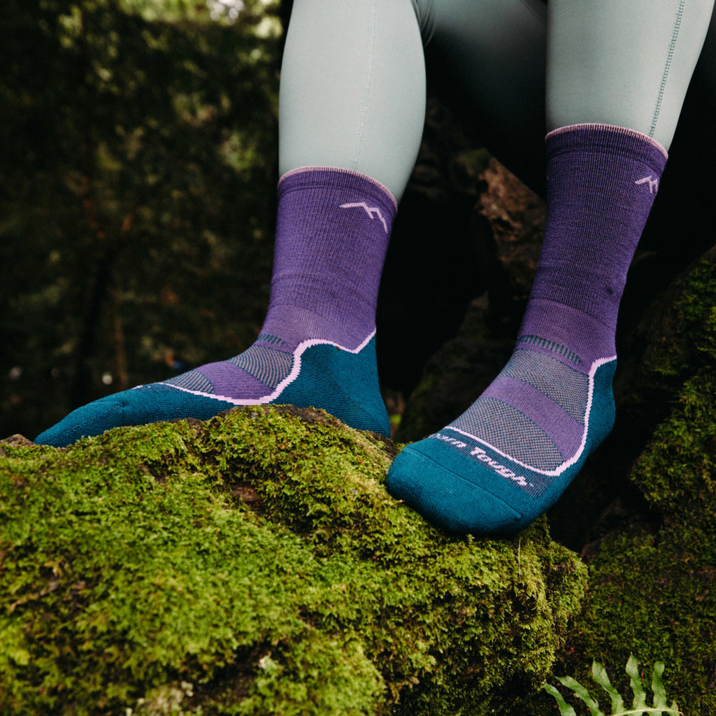 Women's Light Hiker Micro Crew Lightweight Hiking Socks