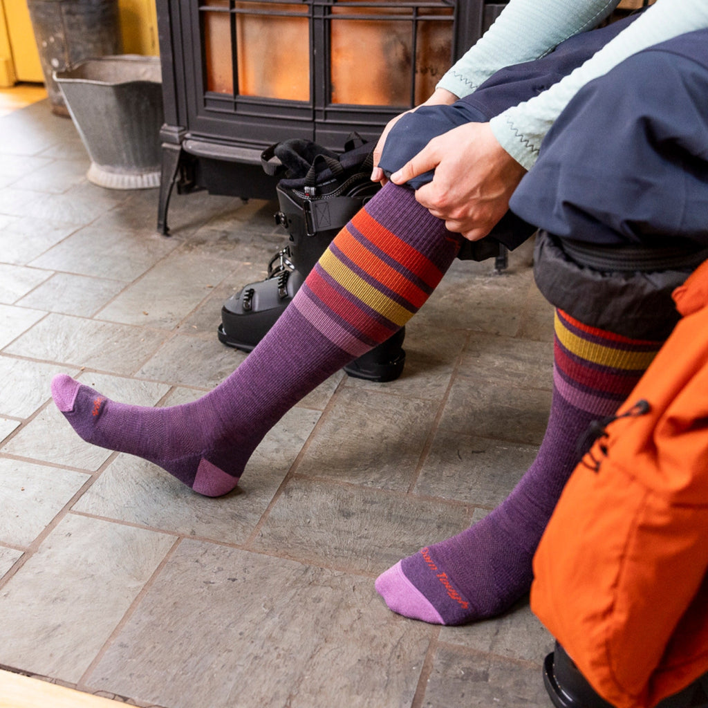 Women's Snowburst Over-the-Calf Midweight Ski & Snowboard Socks