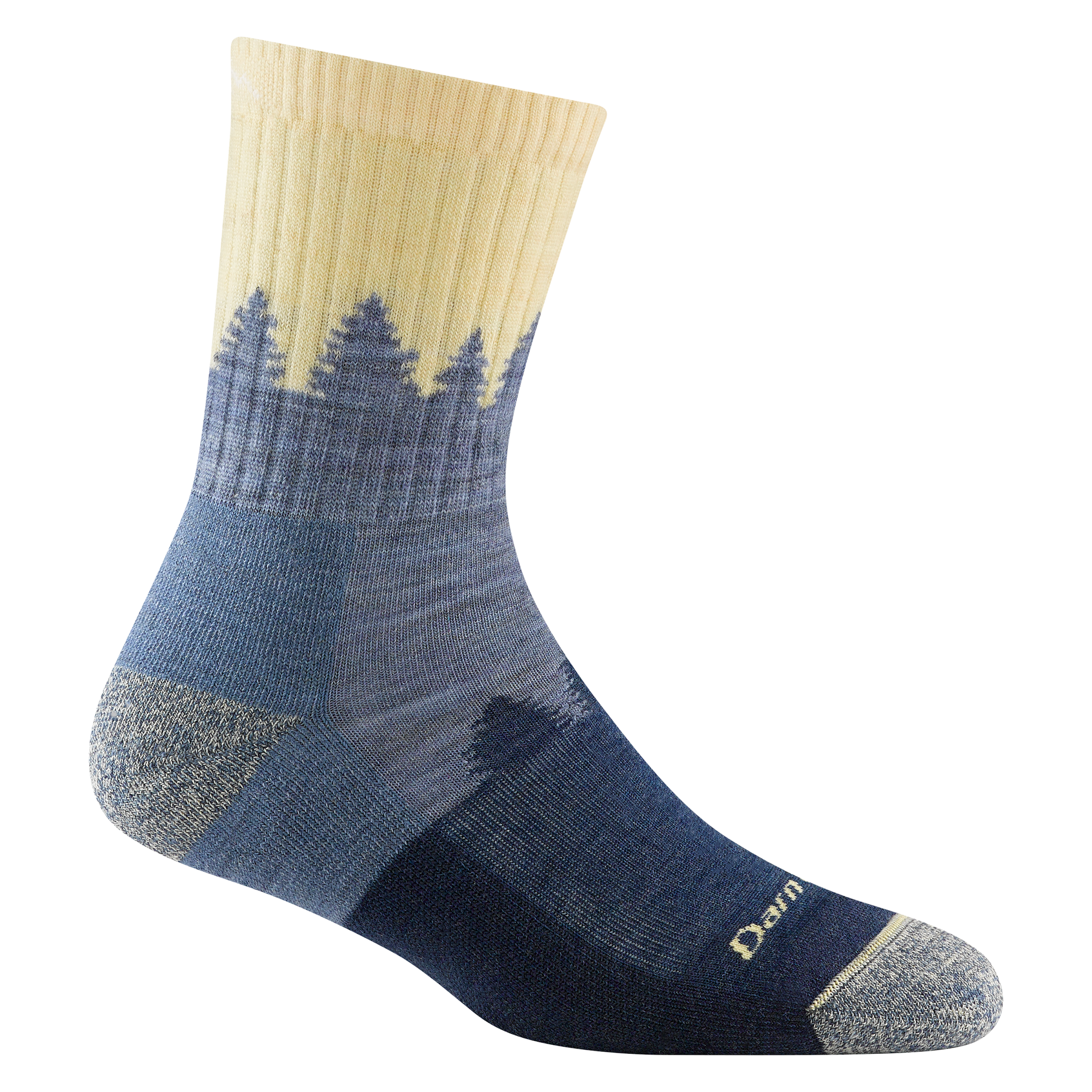 Women's Treeline Micro Crew Midweight Hiking Socks