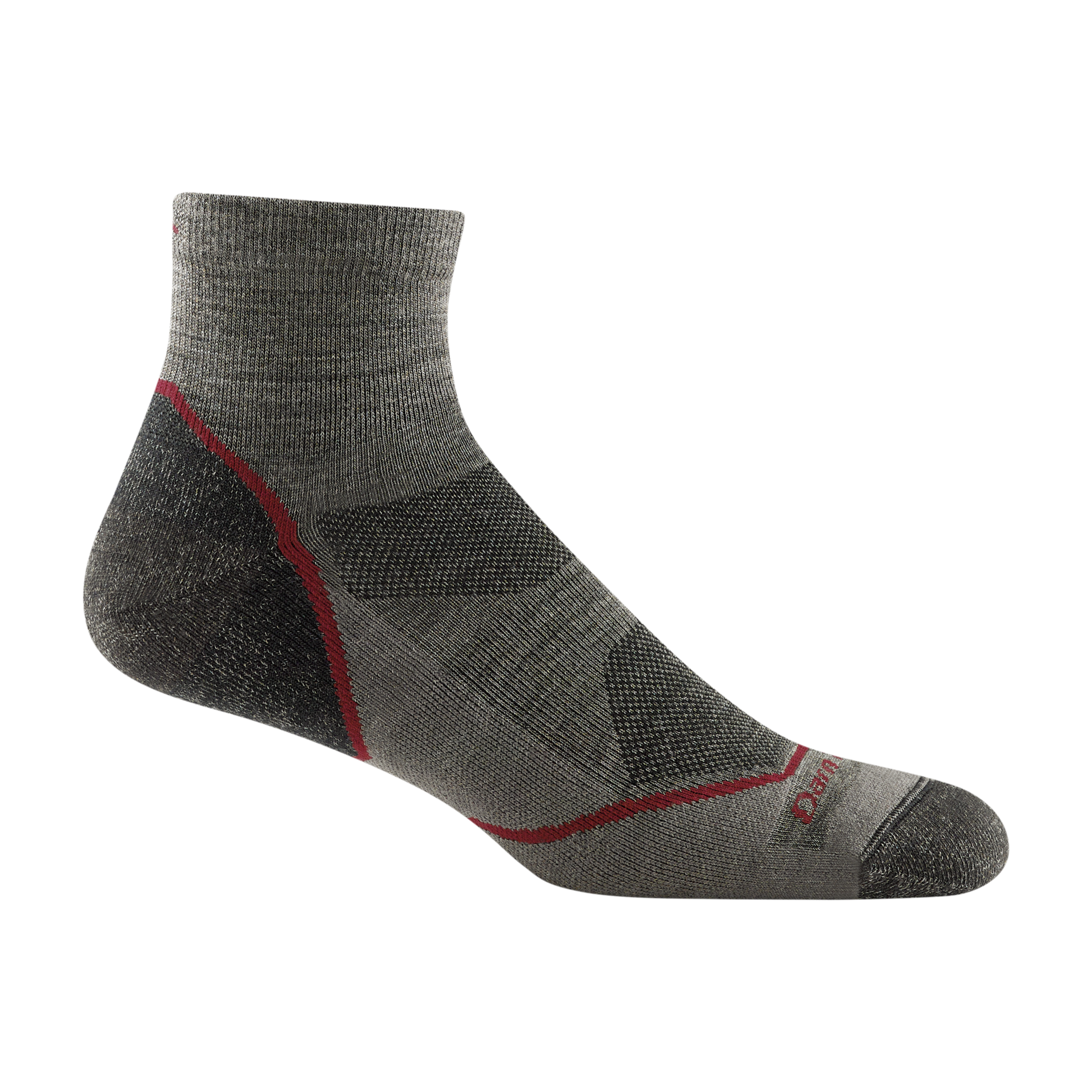 Men's Light Hiker Quarter Lightweight Hiking Socks