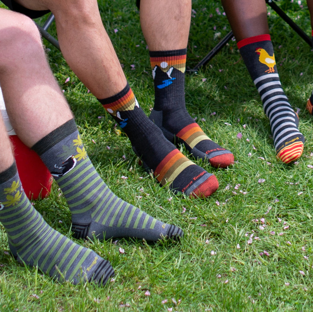 Men's Sunset Ridge Micro Crew Lightweight Hiking Socks