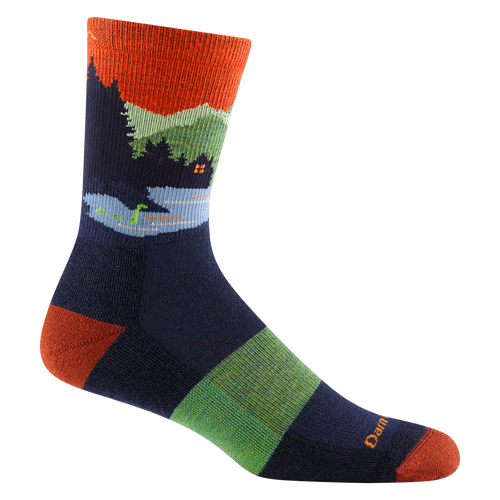 Men's Close Encounters Micro Crew Midweight Hiking Socks