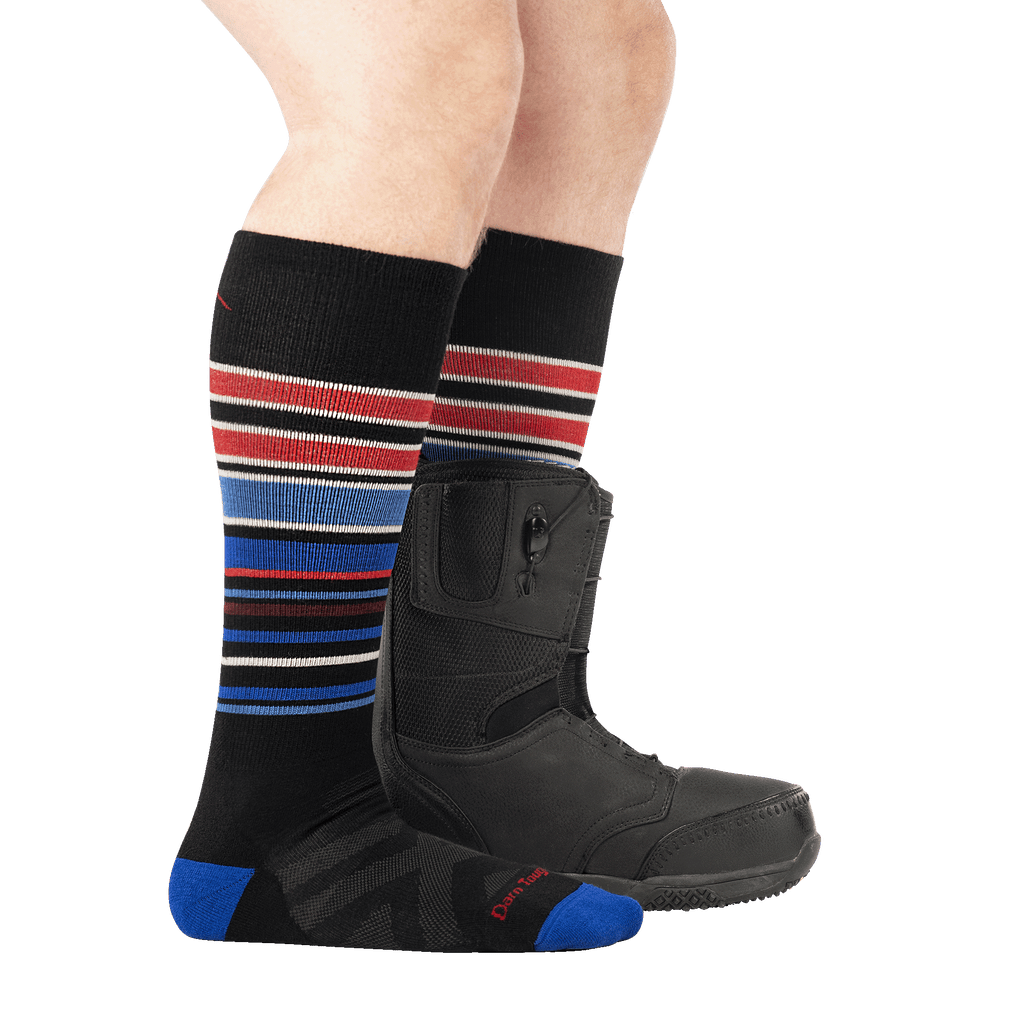 Men's Snowpack Over-the-Calf Midweight Ski & Snowboard Socks